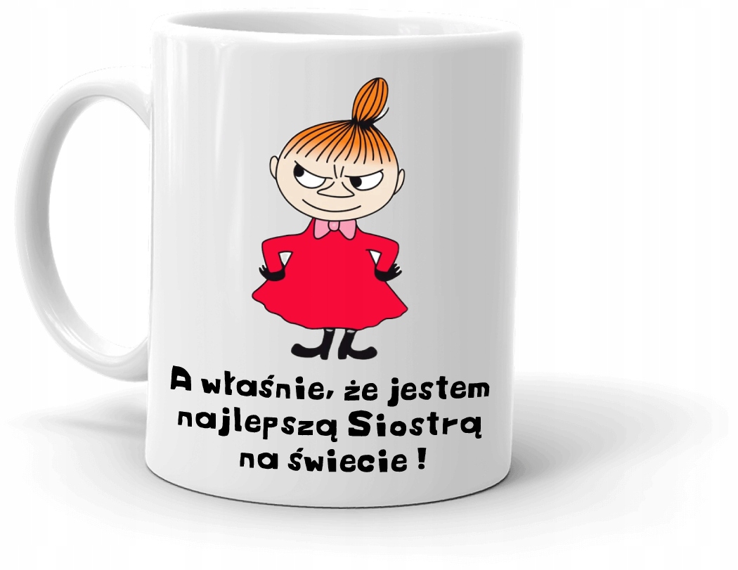 

Kubek Siostry Najlepsza Siostra na świecie Mała Mi