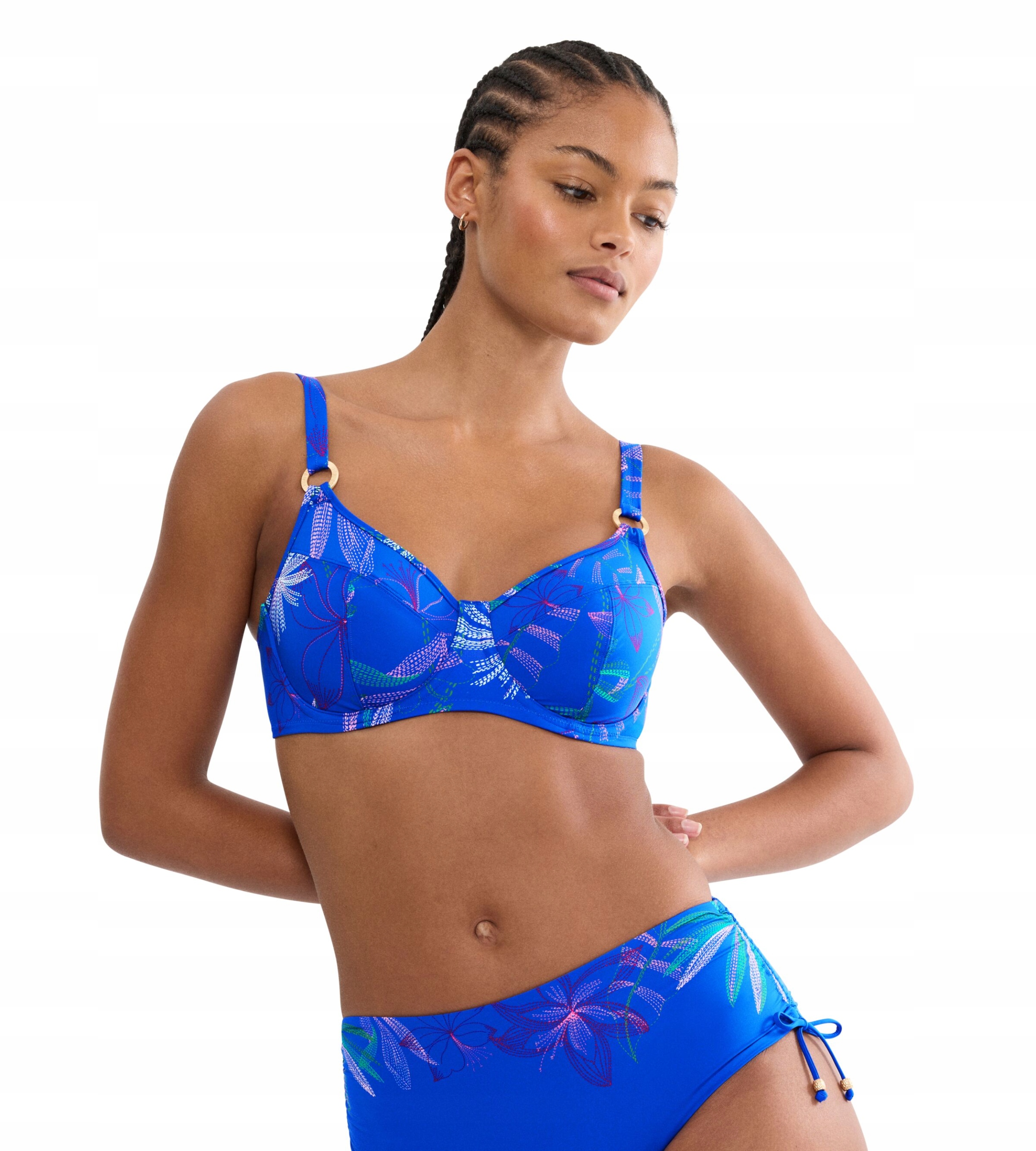 Plavková podprsenka Triumph Summer Tropics W 01 s kosticí 38G