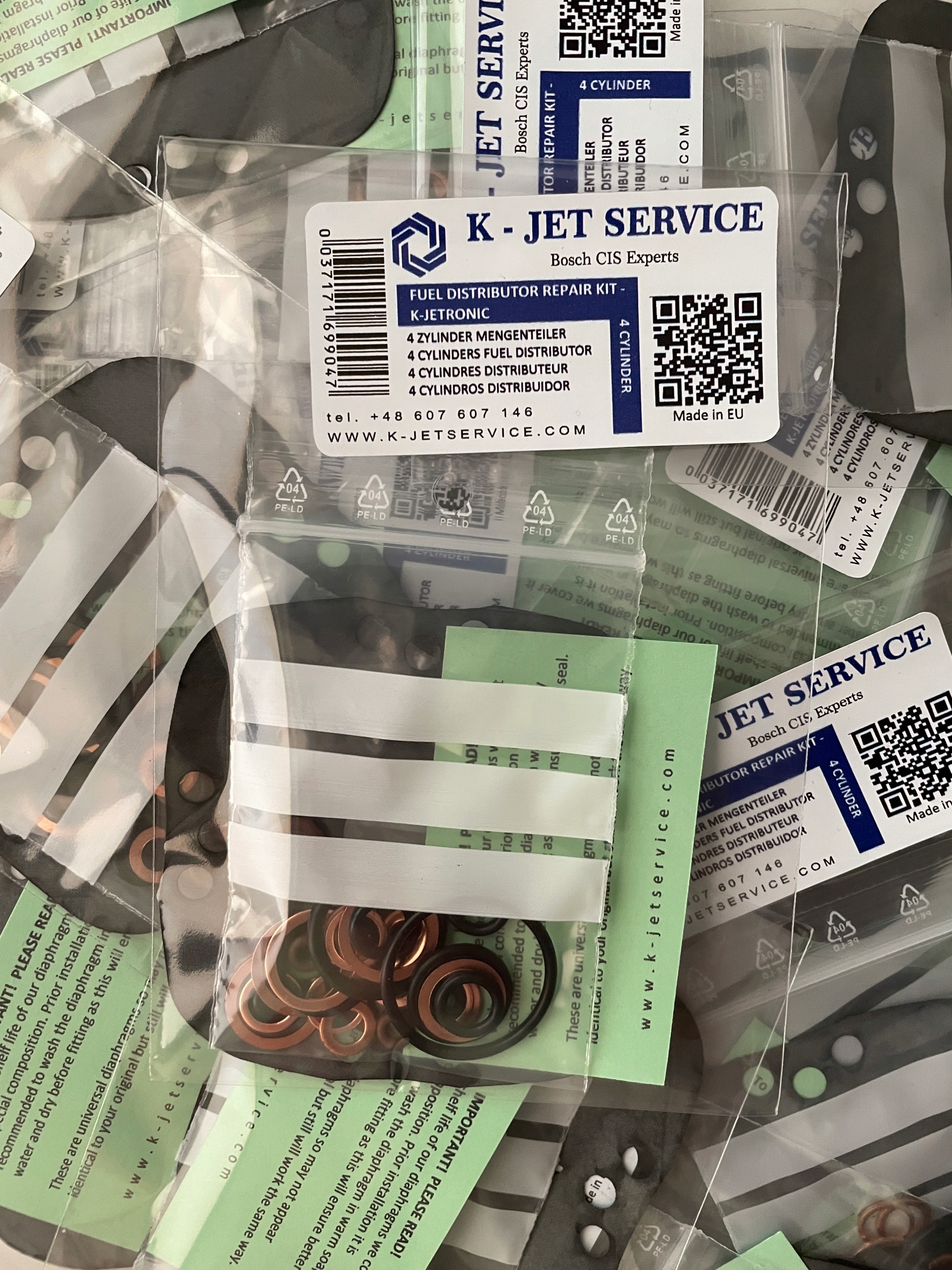 04381004K - Bosch Fuel distributor 4 цил