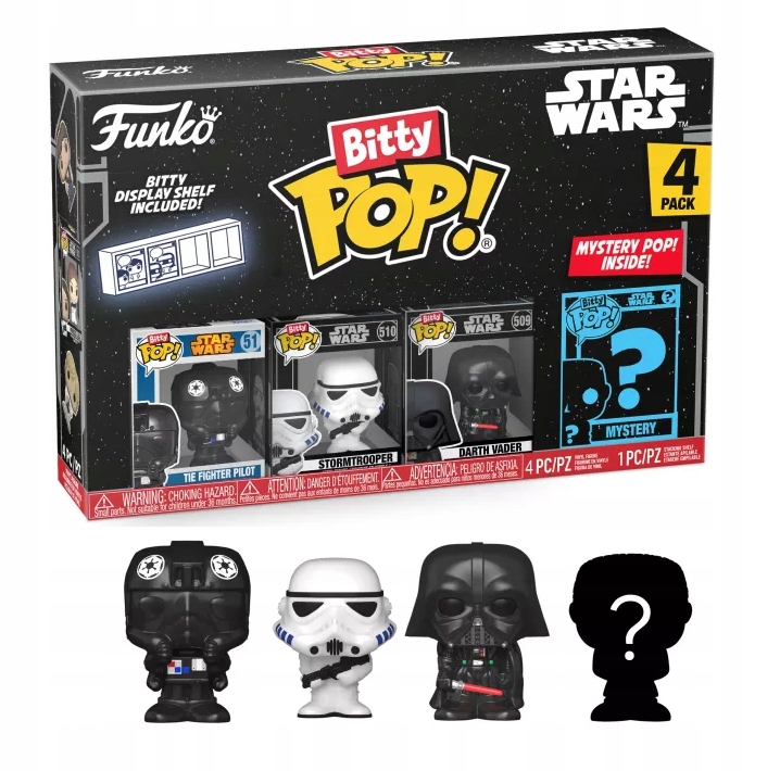 Bitty Funko Pop! Star Wars Darth Vader 4 pack