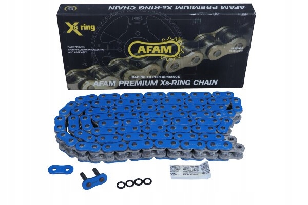 Hnací Reťazec Moto Afam 530 Xs-ring Modrý (4890DAN) A530XHR2-B 128 L