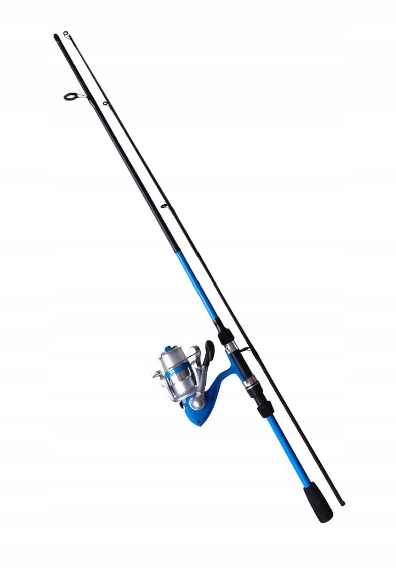 Dam Zestaw Wędkarski Vibe Combo Żyłka Niebieski