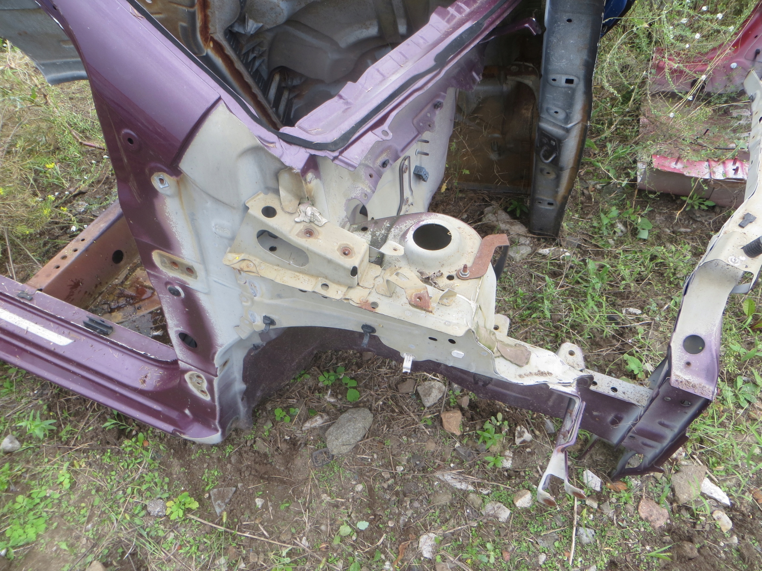 PEUGEOT 108 CITROEN C1 AYGO II PODŁUŻNICA ĆWIARTKA SŁUPEK PRÓG PRAWA Producent części Peugeot