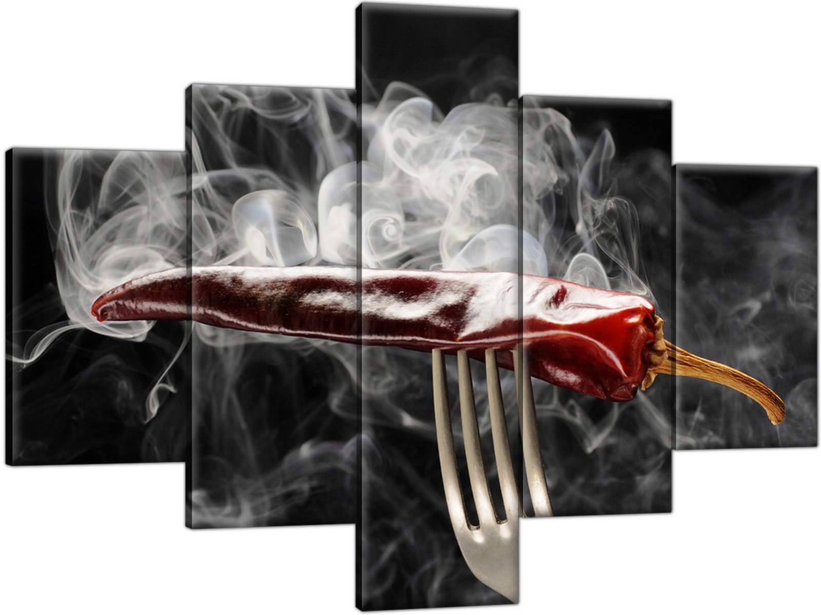 

Obraz na płótnie Papryczka chili 100x70 Tryptyk