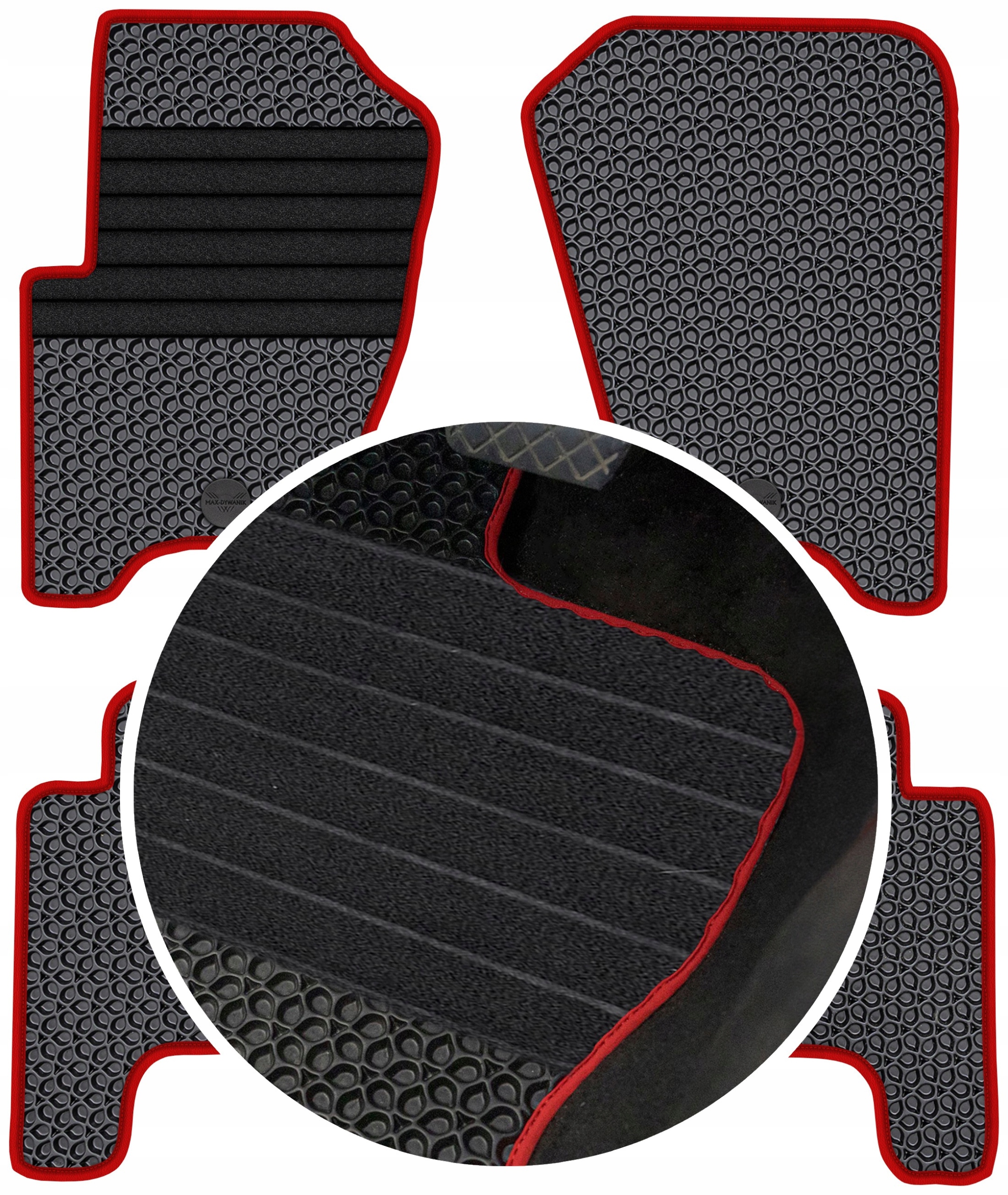 Range Rover Sport I 2006-2012 Gumové koberce Eva Eternity Vyztužení XXL