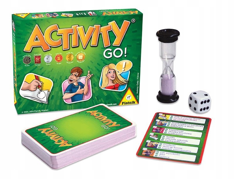 

Gra planszowa Activity Go! dla rodziny Piatnik