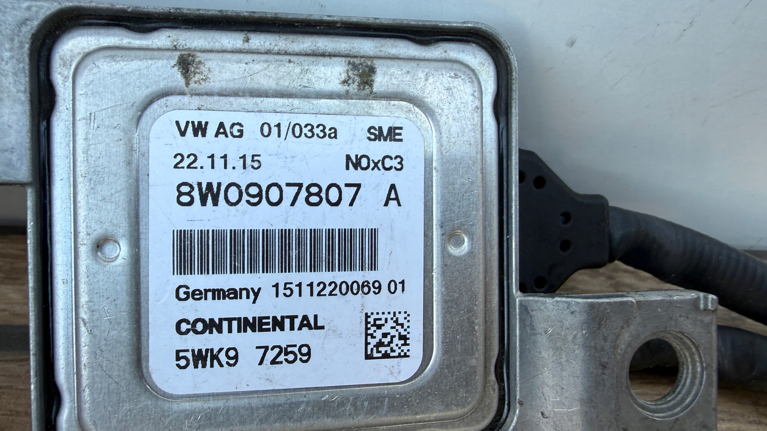 SONDA LAMBDA Sensor NOX AUDI A4 B9 A5 8W 8W0907807A K148/SI263