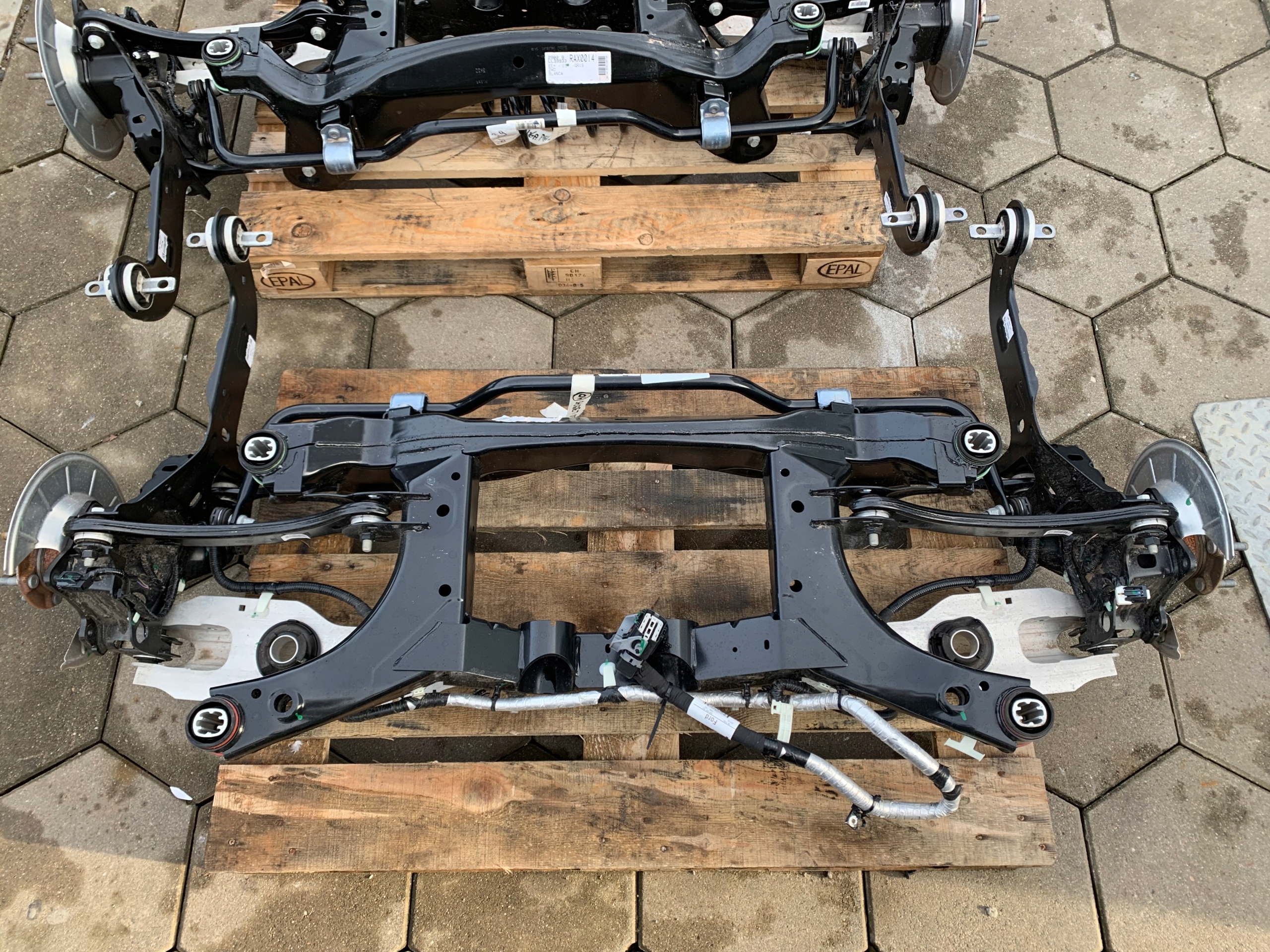 FORD KUGA MK3 2.5 WÓZEK TYLNY ŁAWA SANKI TYŁ