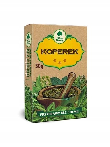 7 x Dary Natury Kopr 30G Chutný doplněk k jídlu
