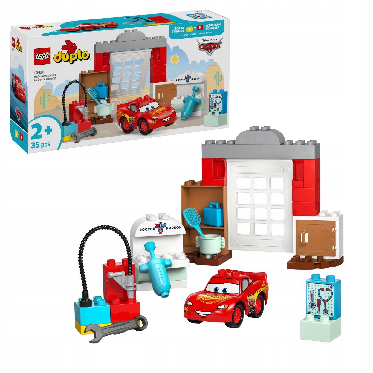 Lego(r) Duplo 10456 Návštěva McQueena v dílně