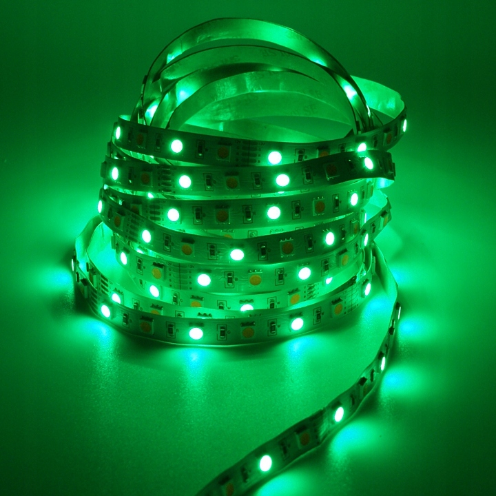 Taśma LED RGBW 5050 7.2W/1mb 12V RGB+ciepła 5mb Moc 36 W