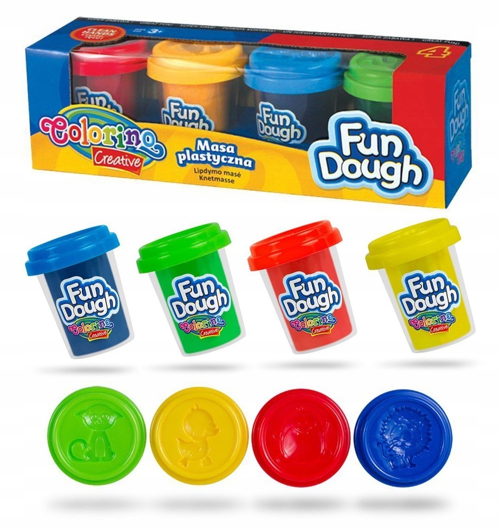 

Masa plastyczna Fun Dough 4 224g Colorino