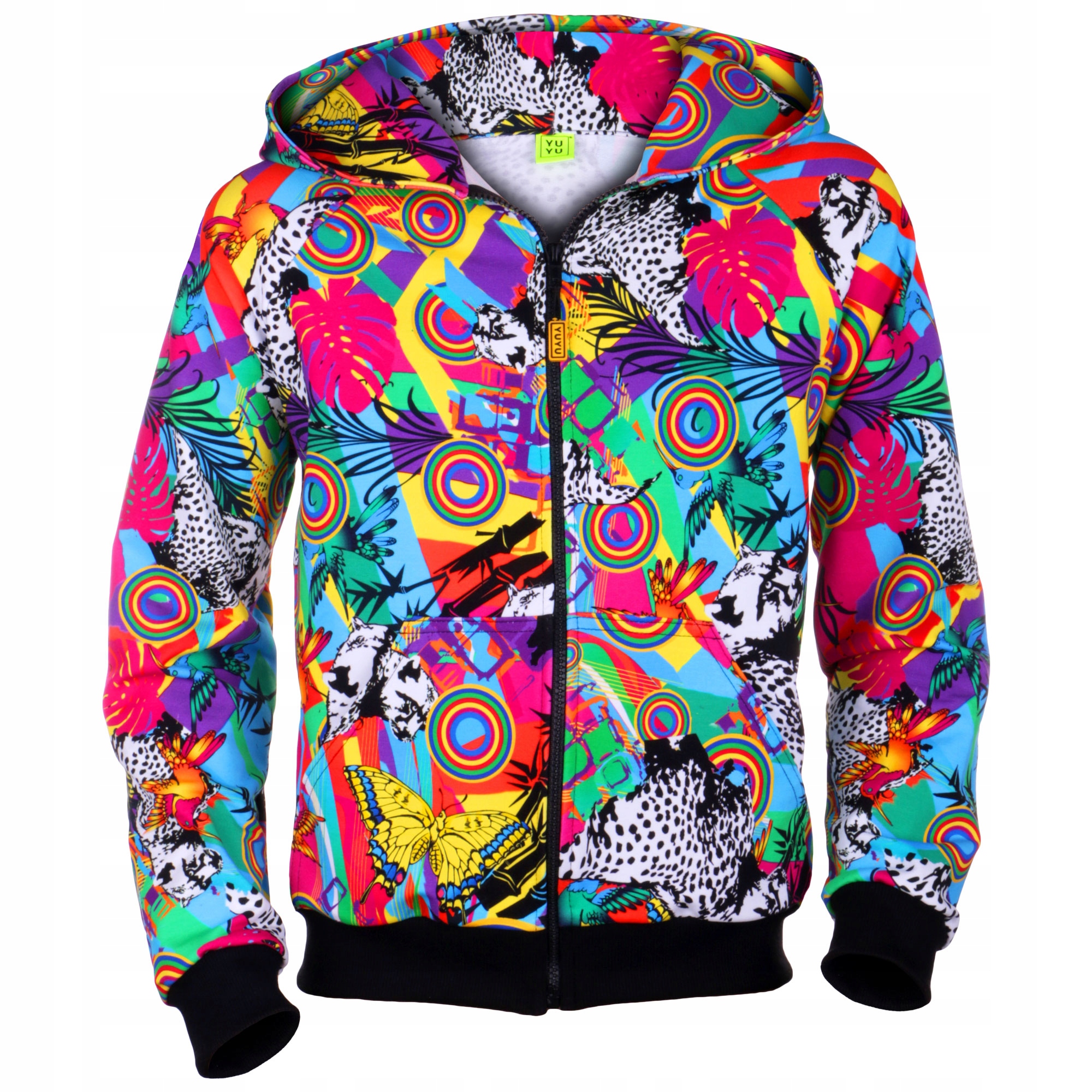 

Bluza Z Kapturem Zamek Śnieżna Pantera 158