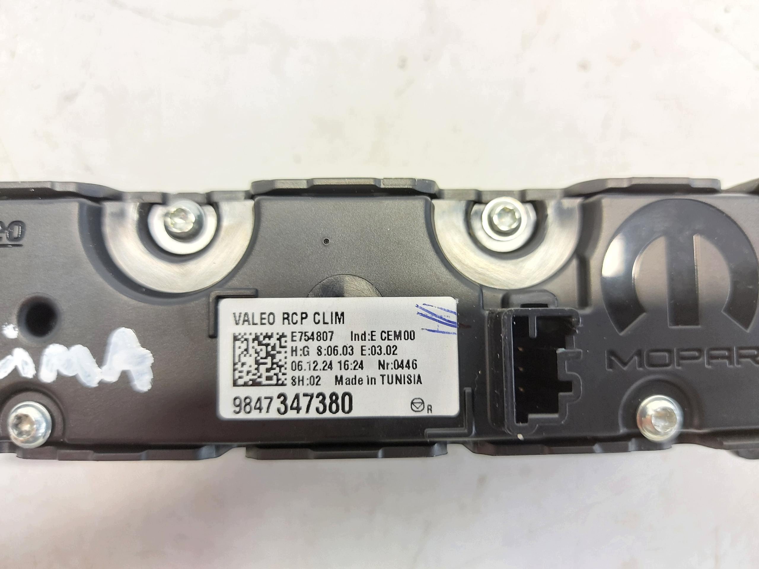 Peugeot 5008 III E5008 Centralina modulo VENTOLE di riscaldamento 9847347380