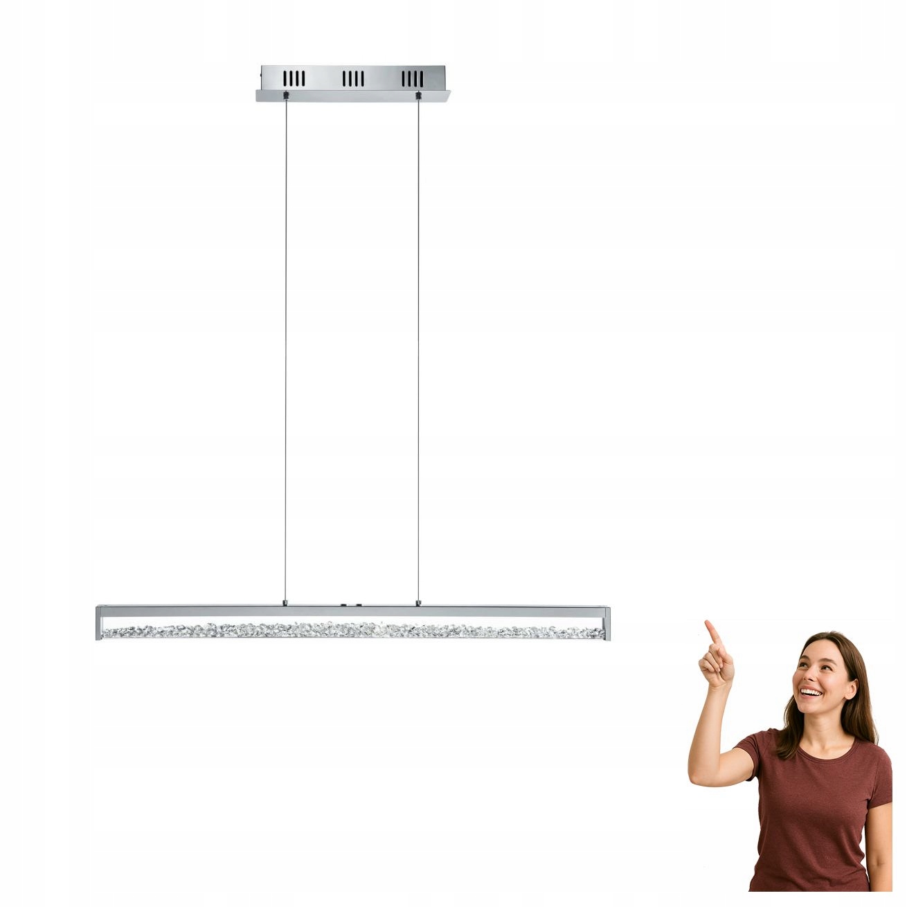 Led závesná lampa 6x6W Cardito 1 93626 Eglo