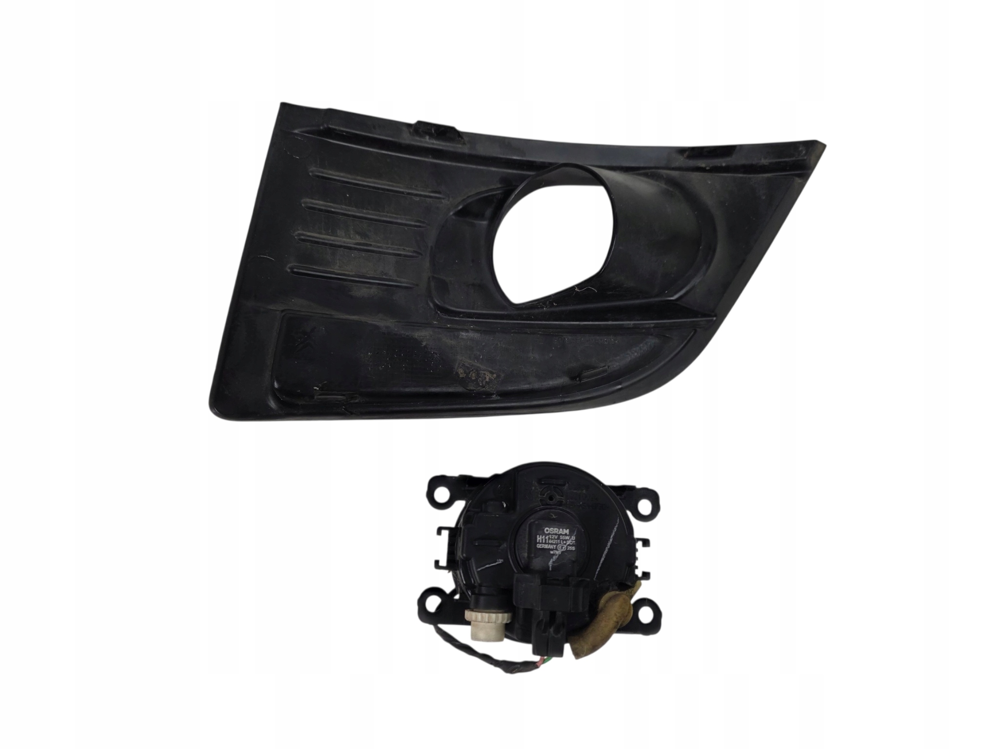 CITROEN C4 PICASSO fog light left + frame grid (D) left KOMPLET 9680403977