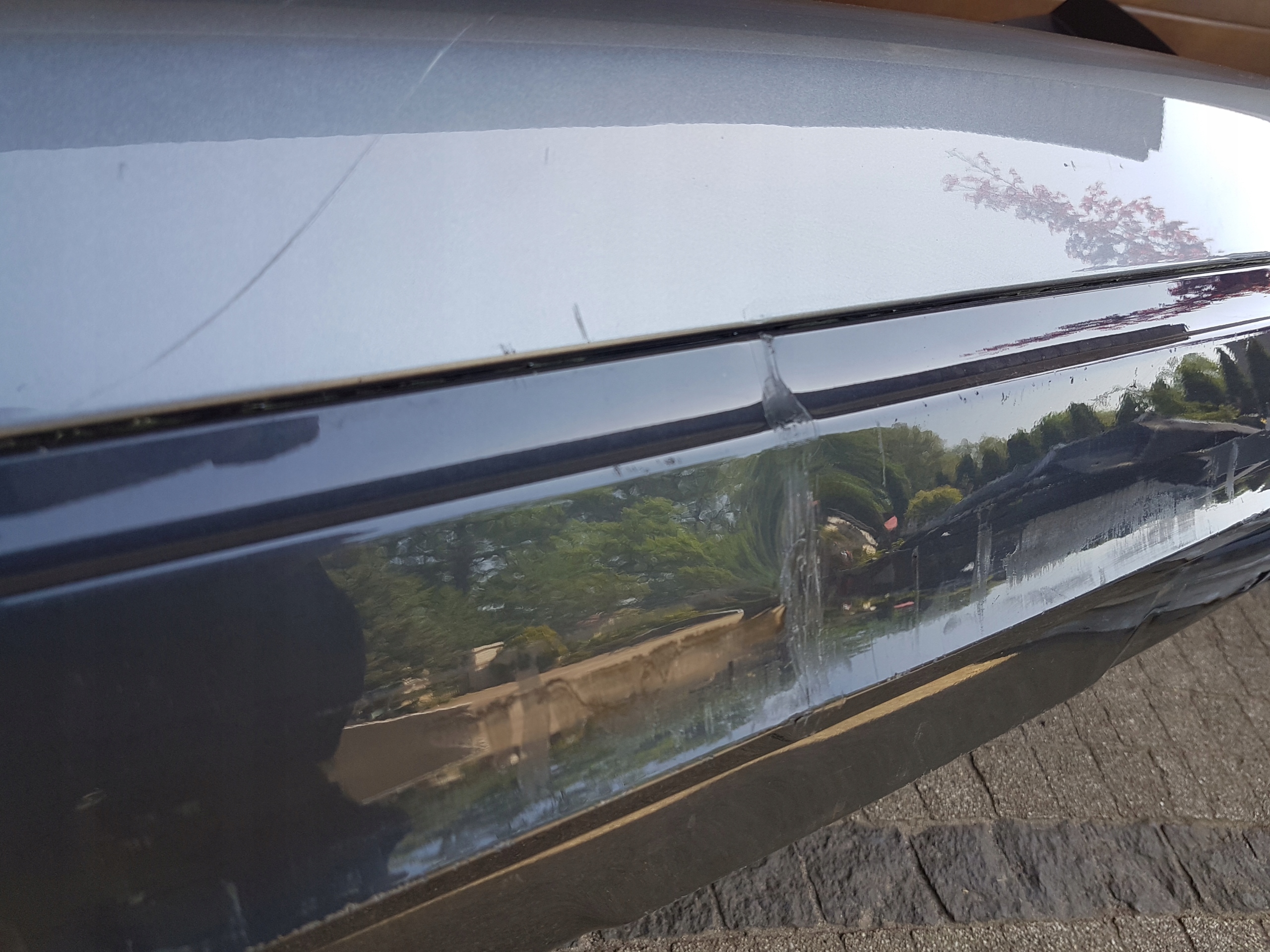 bumper rear BMW SERIA 6 G32 LCI m-packet