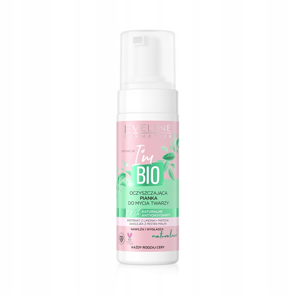 

Eveline Cosmetics I'm Bio pianka do mycia twarzy