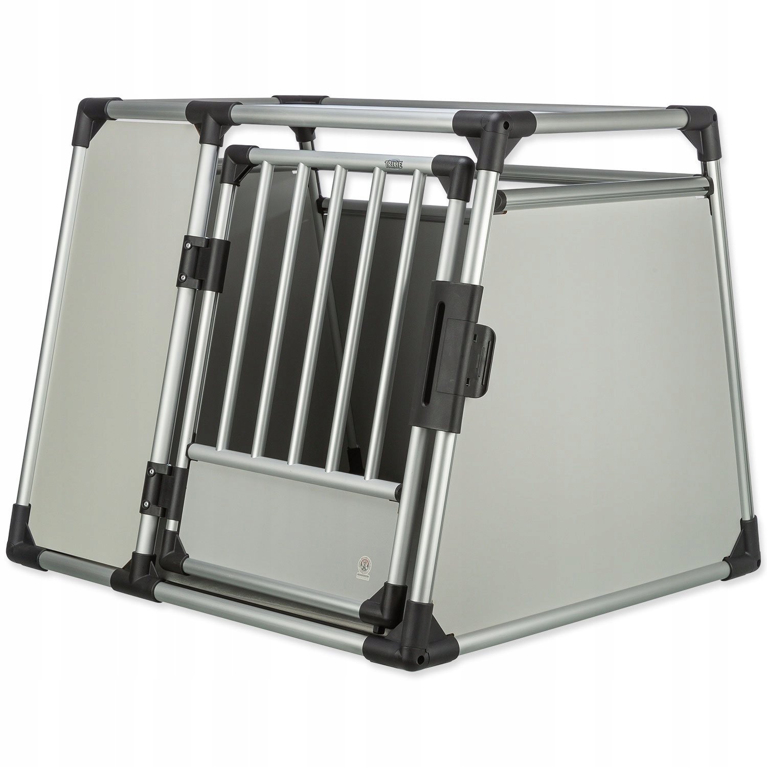 Levně Přepravka hliník L-XL 94×75×88cm stříbrno-šedá