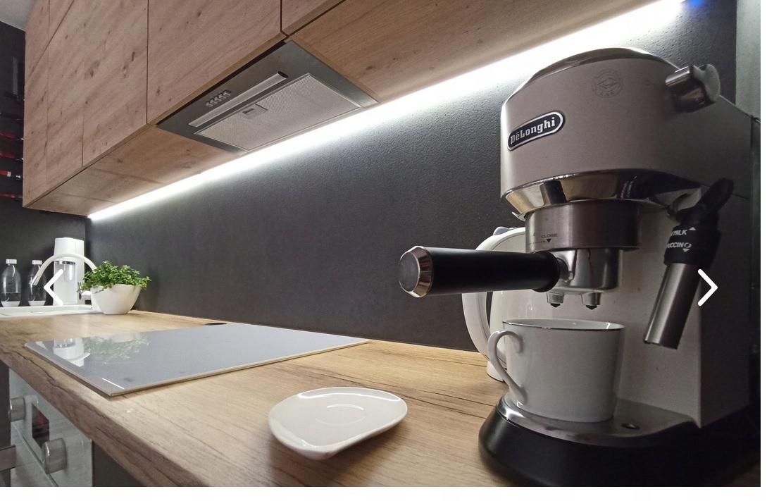 OPRAWA COB LED PODSZAFKOWA LISTWA 80 CM CZARNA Długość 0.8 m