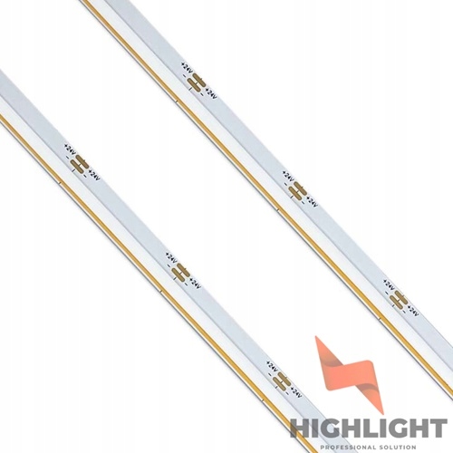 Led pásik Neónový pásik Bočná hadica Cob 24V 10W 480 LED/m Teplá biela – 5 m