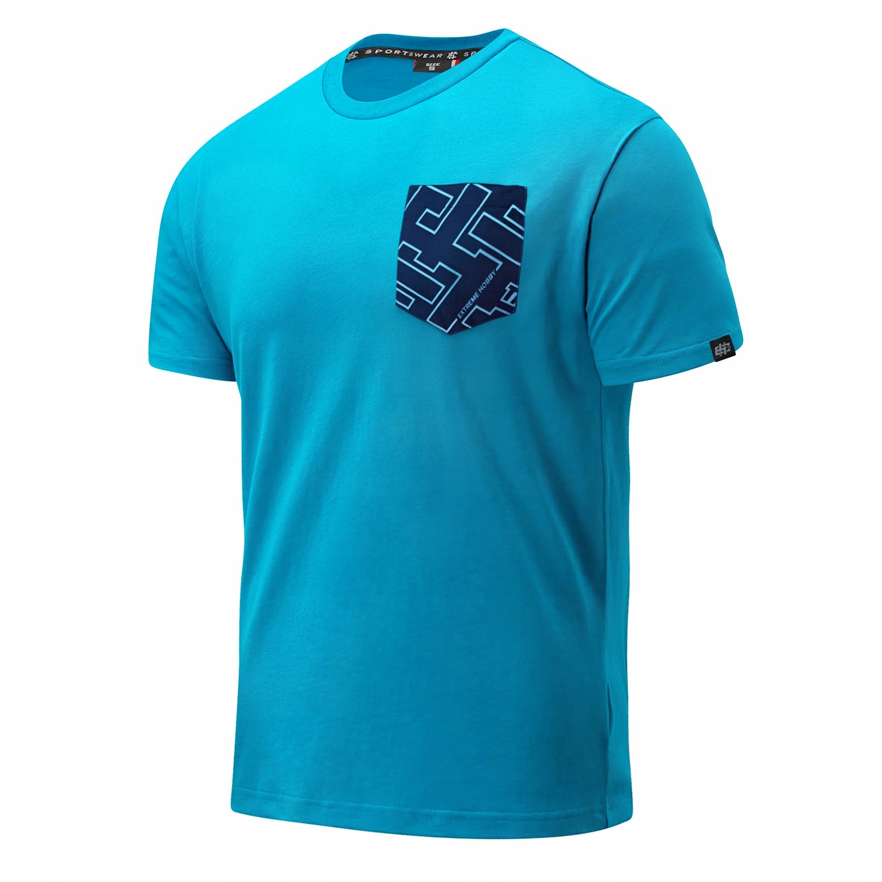 Tričko Pánské s kapsou Extreme Hobby Tričko Pocket Crucial 3XL Turkuso