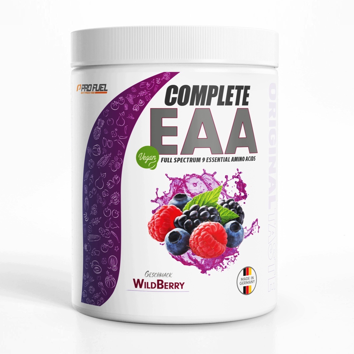 Complete Eaa 12500 mg v prášku 9 Eaa, Lesní ovoce, ProFuel 500 g