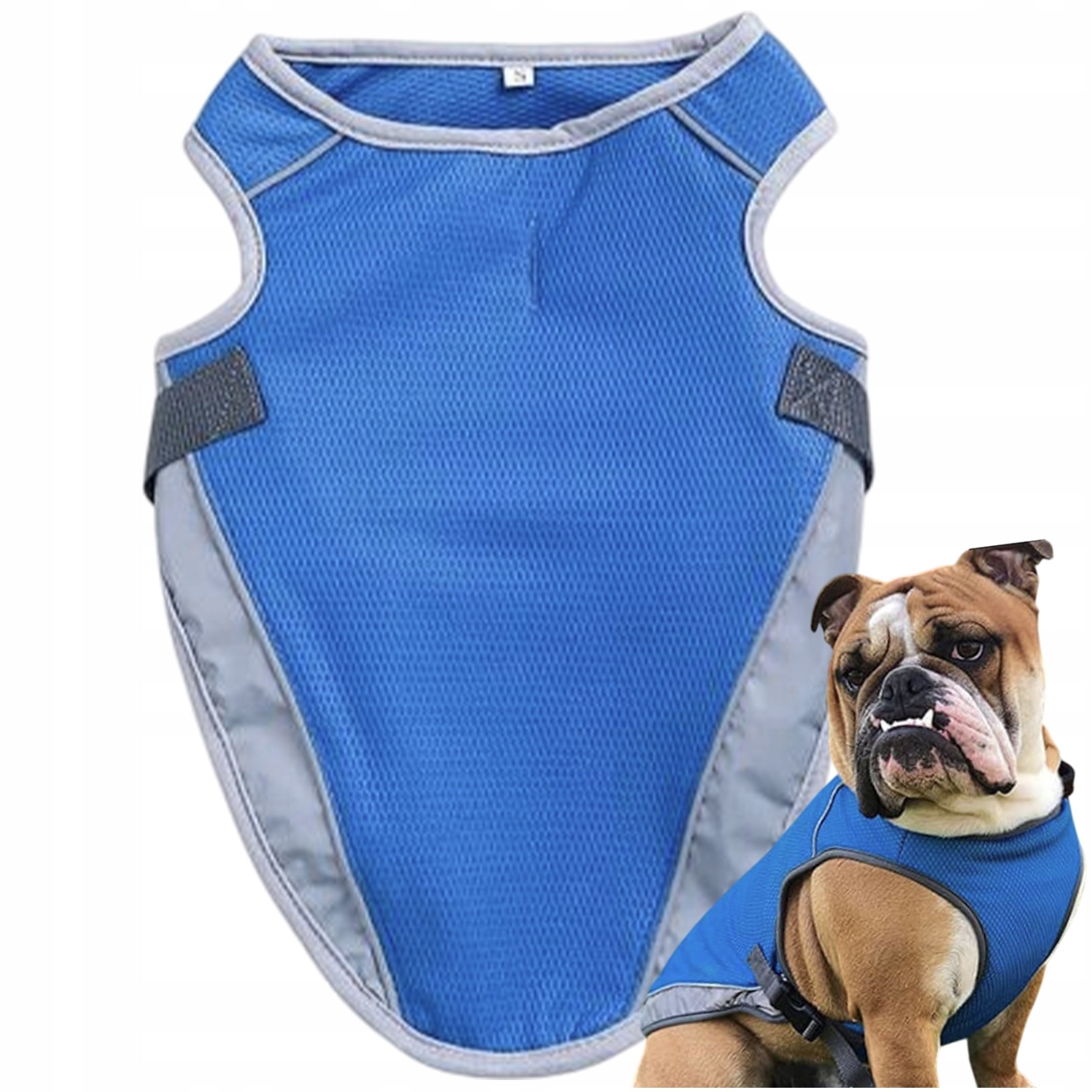 Levně Chladící Vesta Pro Psa XL Na Léto Becool Blokuje Sluneční Světlo