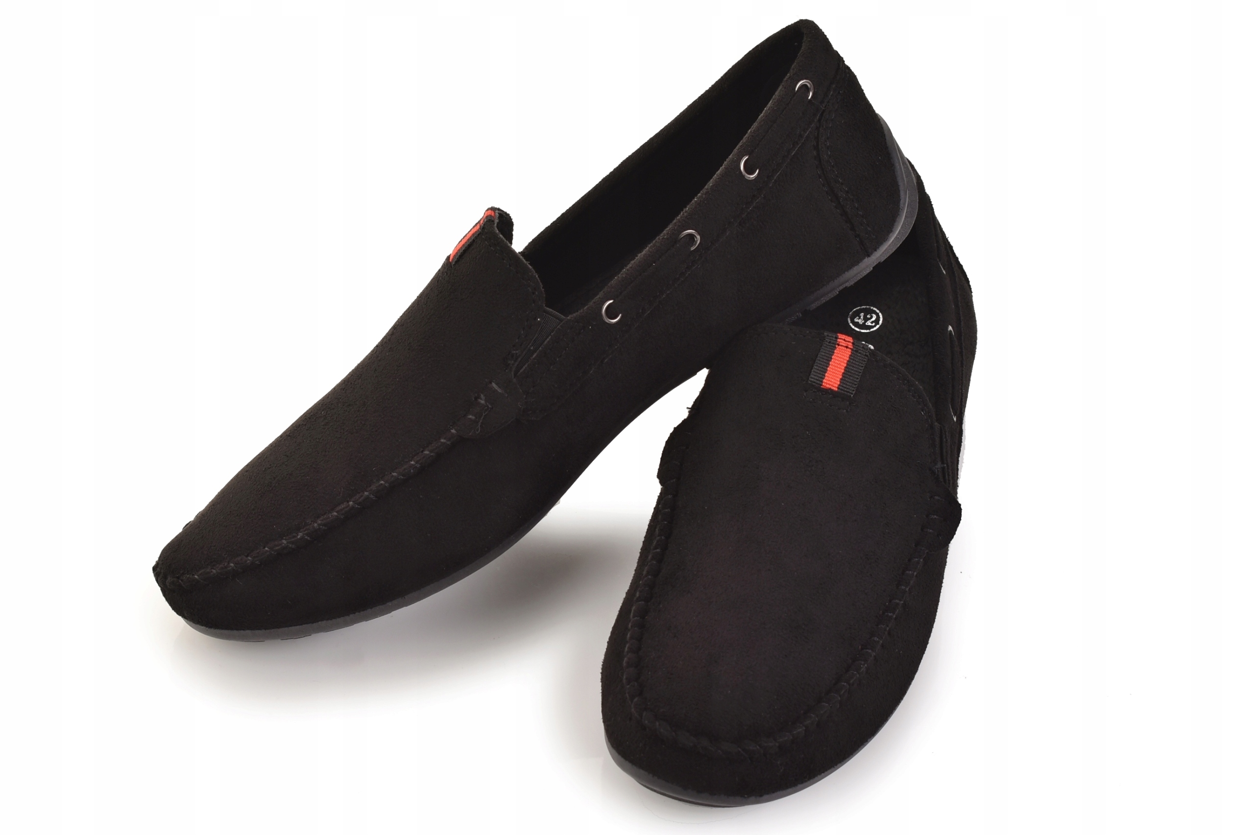 MĘSKIE ESPADRYLE WSUWANE ZAMSZOWE KLASYCZNE Marka bez marki