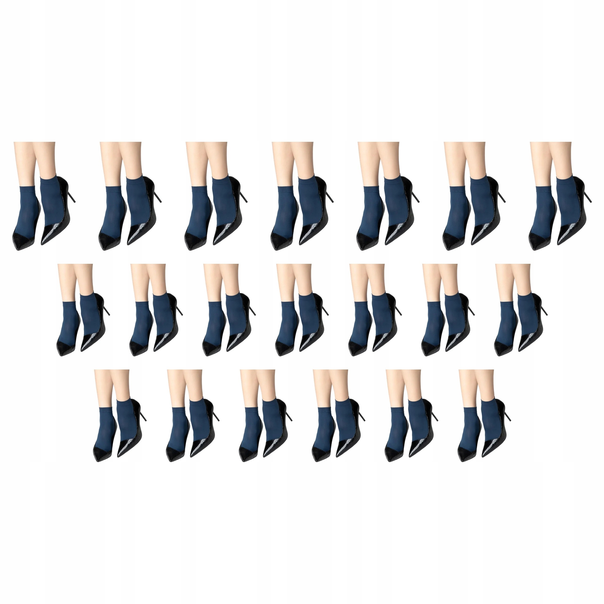 10 x Ponožky Soks 40 den Marilyn Blue 2 páry v balení