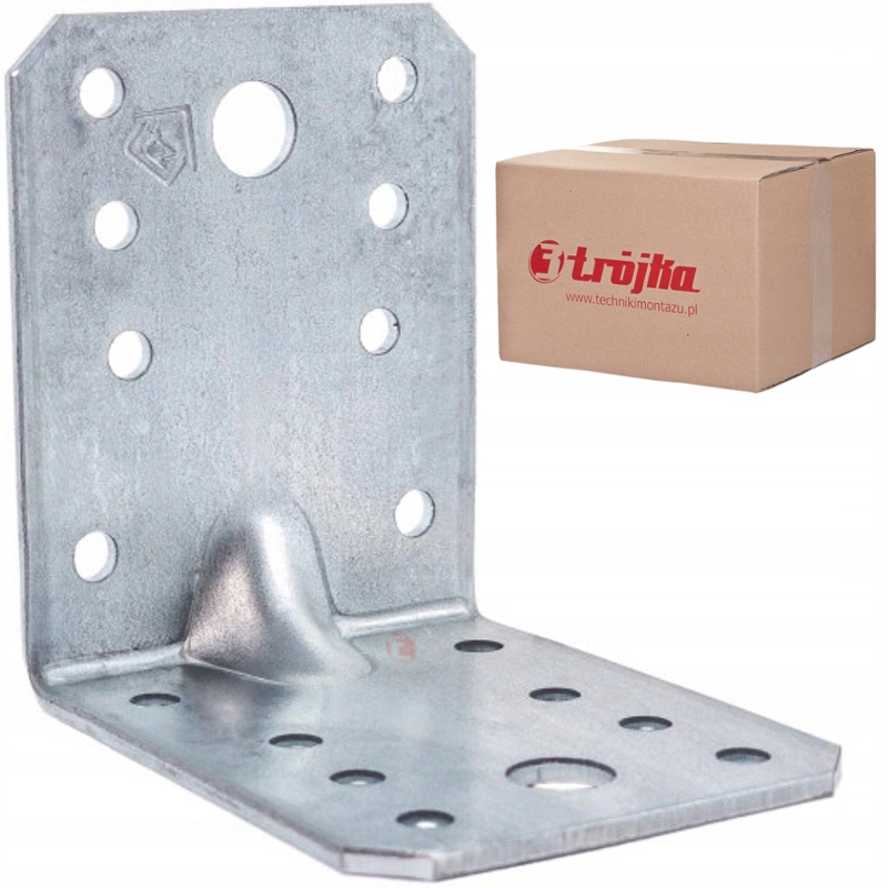 

Łącznik Kątownik Ciesielski 70x70x55x2 - 50 sztuk