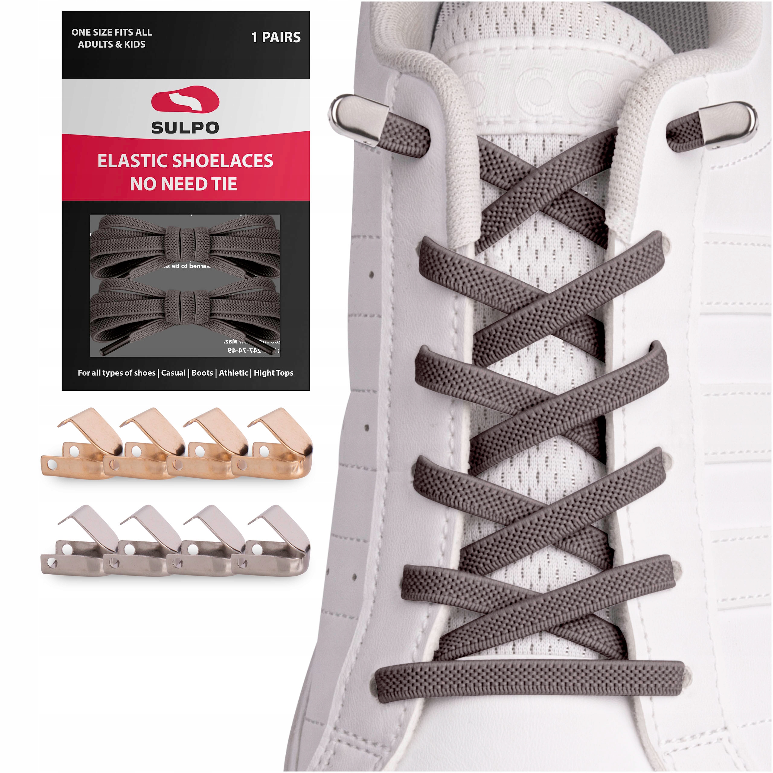 

Sznurówki bez wiązania do butów