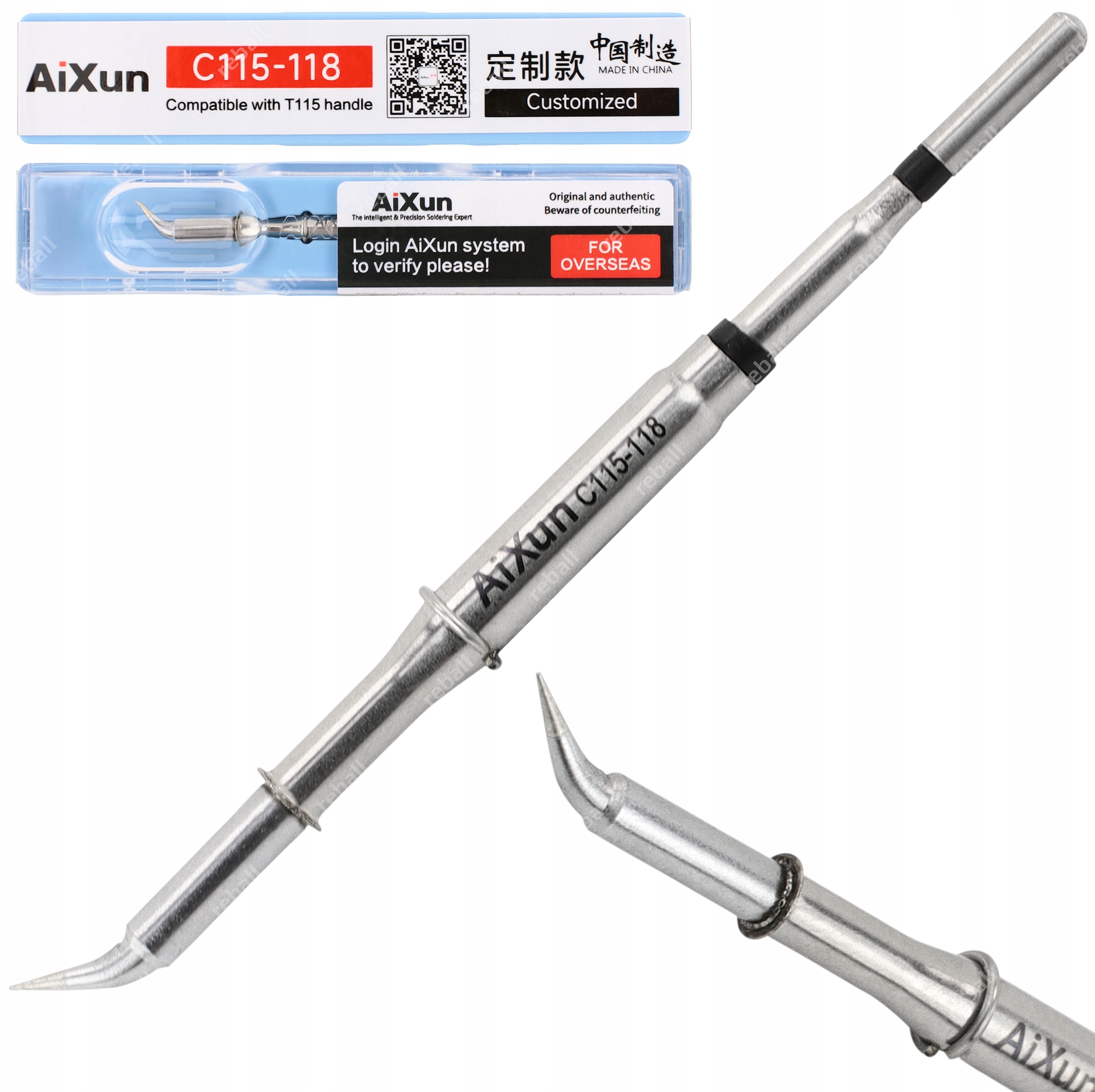 C115 118 Hrot Aixun Pájecí Stanice Přesná Pájecí Stanice Jbc Yihua Sugon