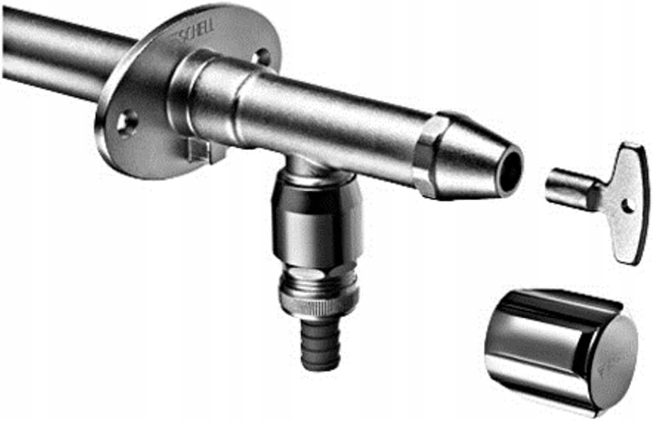 Schell vonkajší ventil Polar II záhradný mrazuvzdorný 1/2'' 039960399
