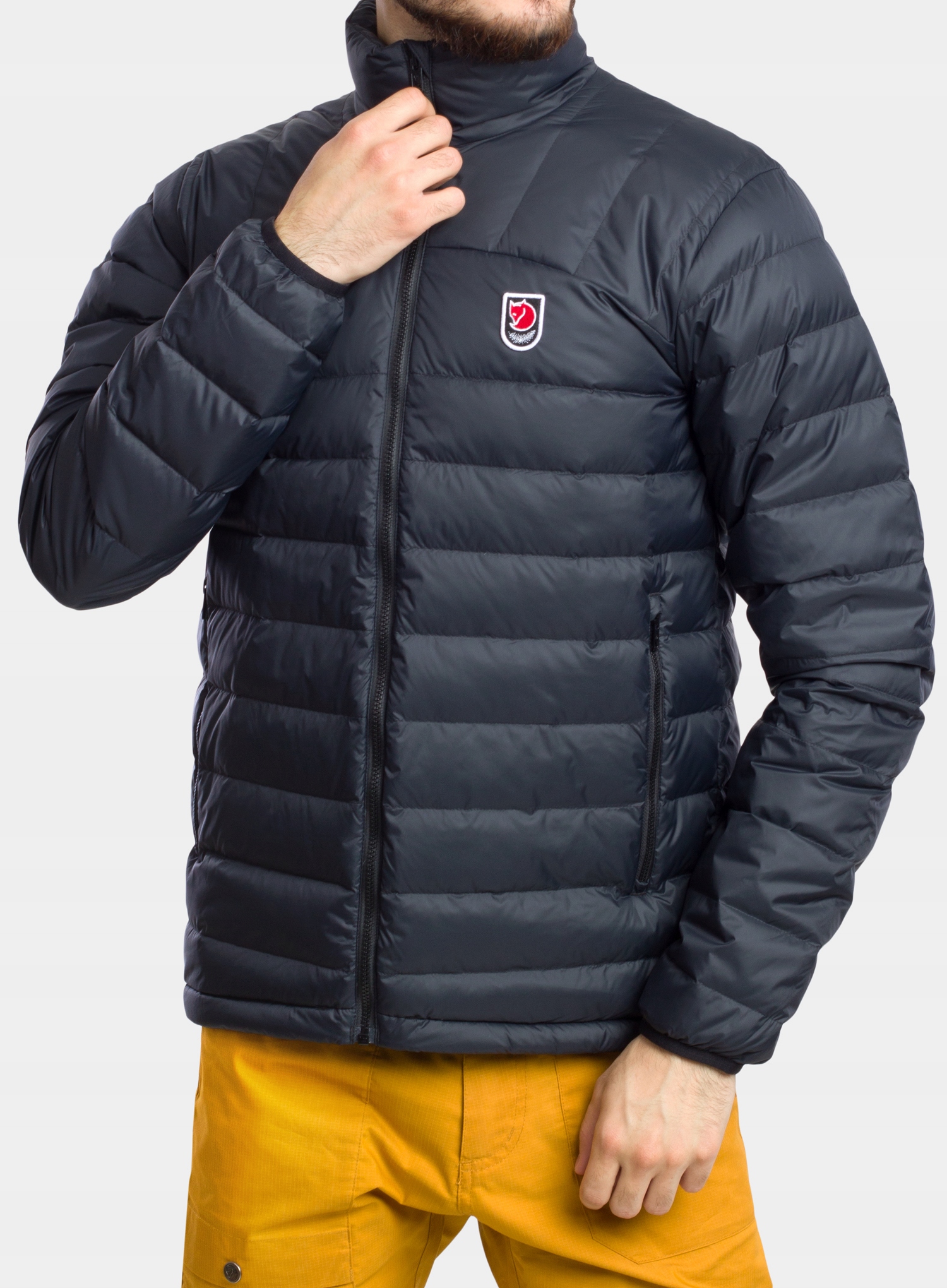 Péřová bunda Fjallraven Expedition Pack černá velikost S