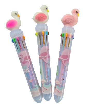 

Długopis Flaming 10-kolorowy długopisy Jelly Pens