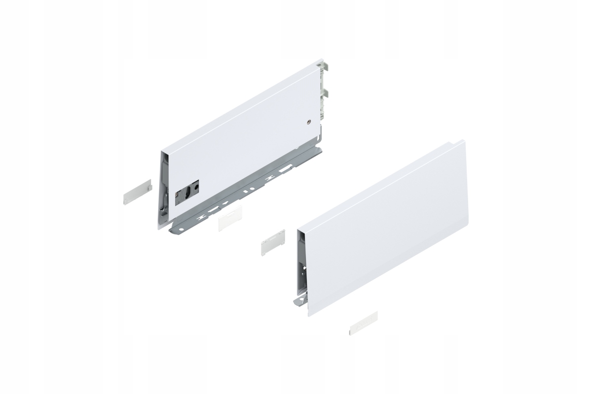 Blum 470K3002S Bok Merivobox, výška K (129 mm) 300 mm, hedvábně bílý