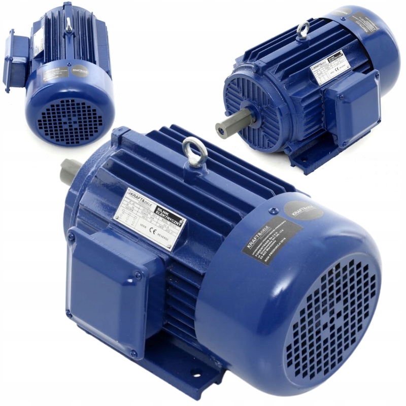 Silnik Elektryczny Trójfazowy 380V 1450 Rpm 5,5kW Kraft&dele