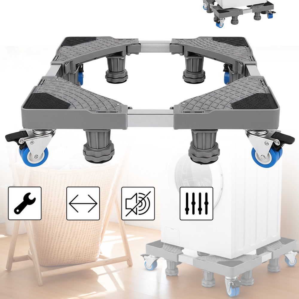 Uniwersalny Uchwyt Do Pralki I Lodówki, Regulowany I Mobilny Podstawa