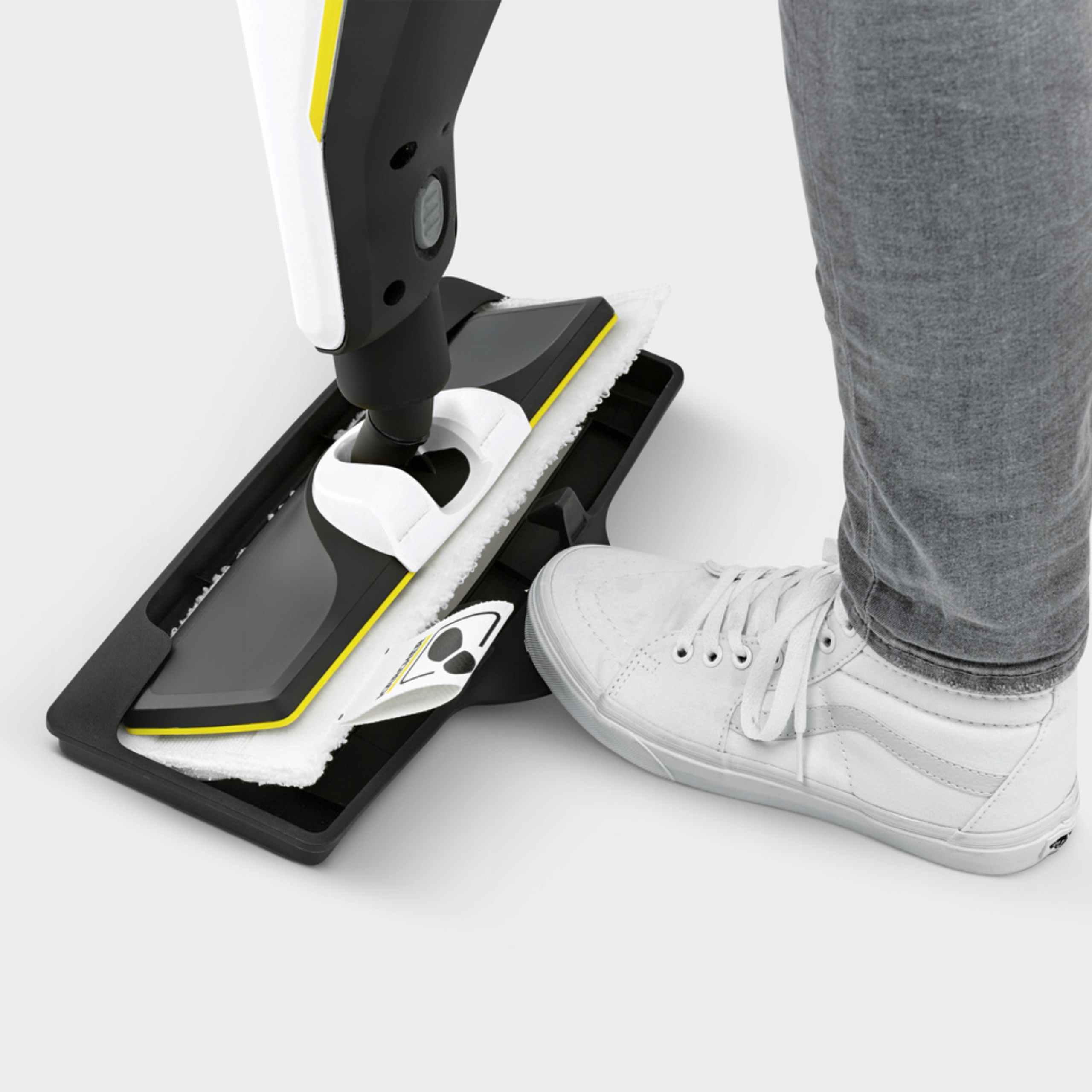 MOP PAROWY + ZAPAS ŚCIERECZEK KARCHER SC 3 DO MYCIA KAFLI PANELI DYWANÓW Czas podgrzewania 1 min