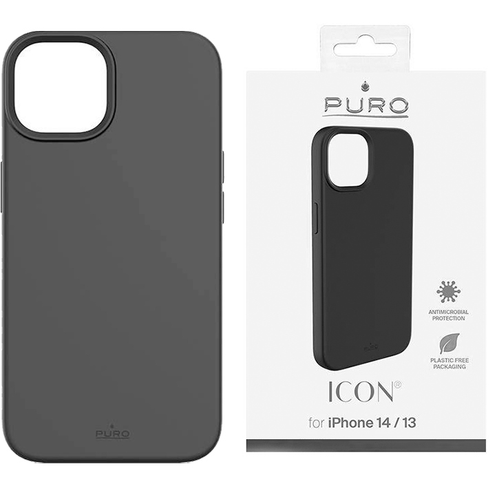 

Etui do iPhone 14 13, Puro Icon, case, pokrowiec