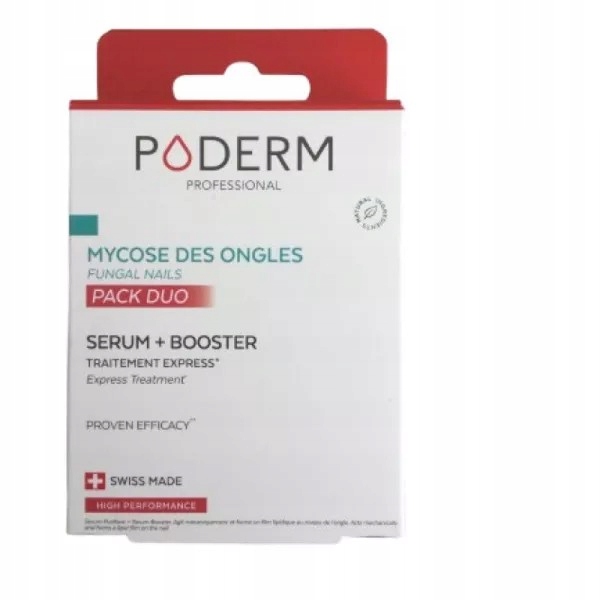 Poderm Duo Serum Booster + Purifiant Na Grzybicę Paznokci - 6+8ml