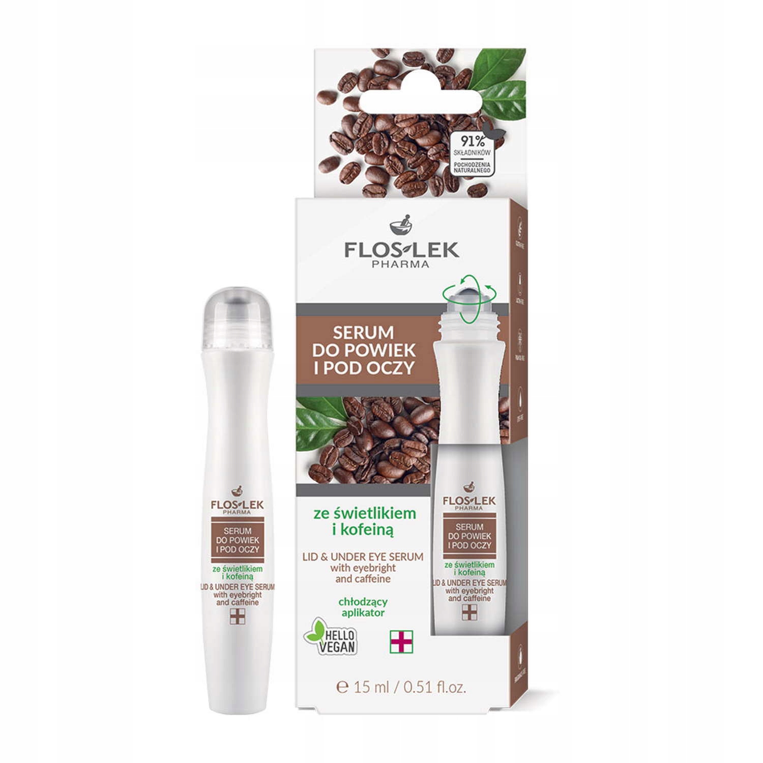 

Floslek Serum pod oczy świetlik i kofeina 15 ml