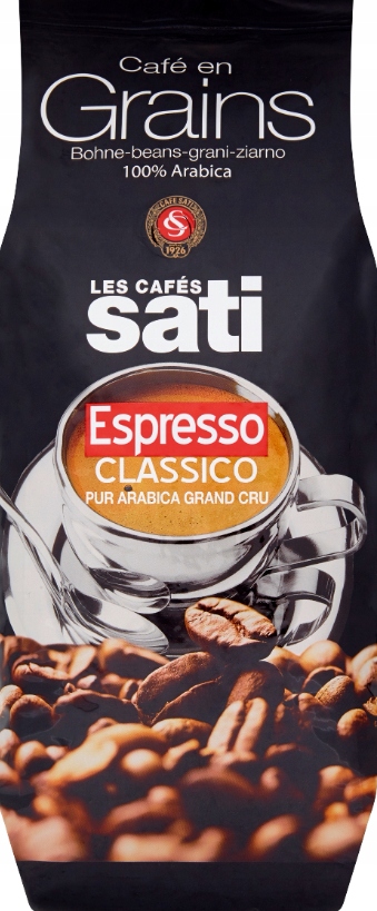 Levně Káva Sati Espresso Classico zrnková 1 kg