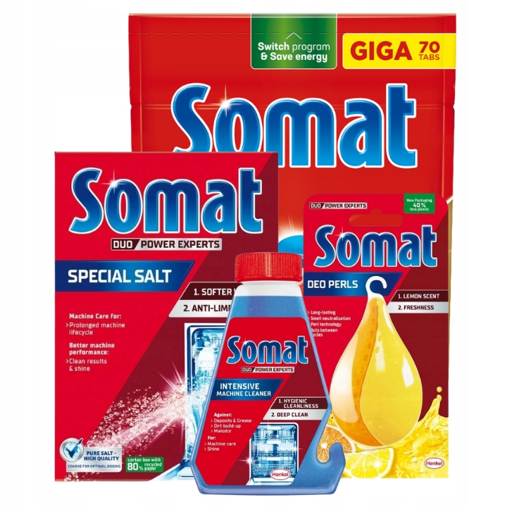 Levně Somat Gold Sada do myčky 4 ks