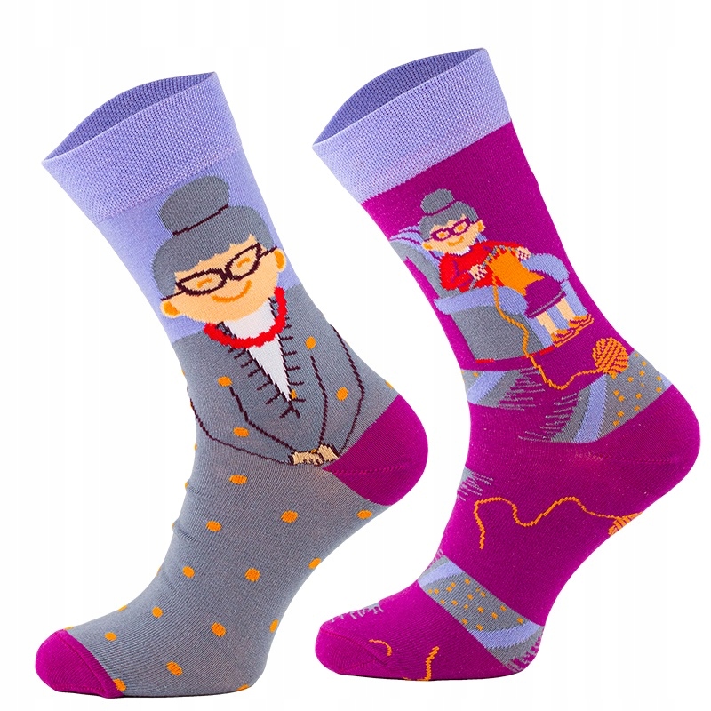 

Skarpety Sporty Socks Babcia na medal 3538