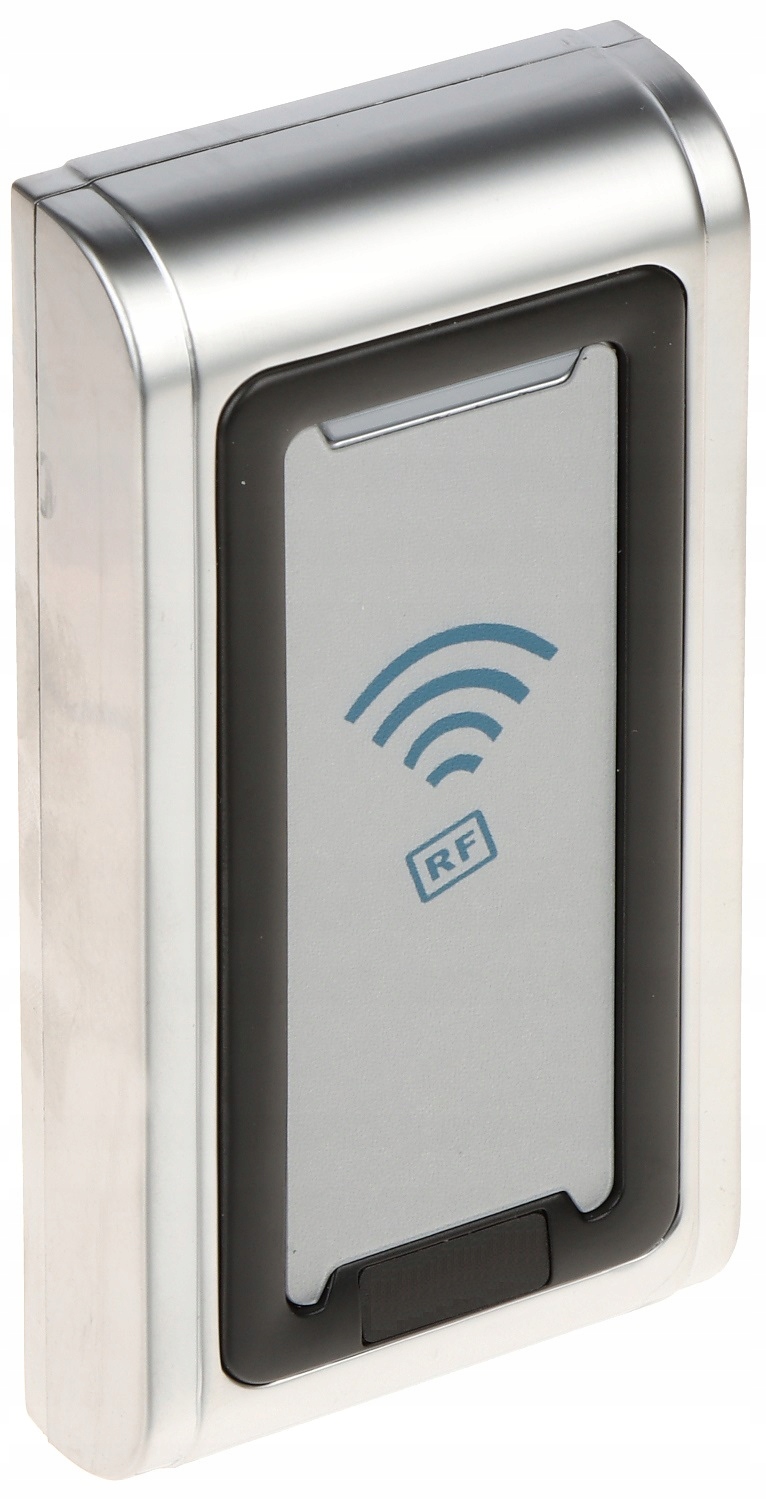 ZEWNĘTRZNY AUTONOMICZNY CZYTNIK KART BRELOKÓW RFID 125khz METAL PAMIĘĆ
