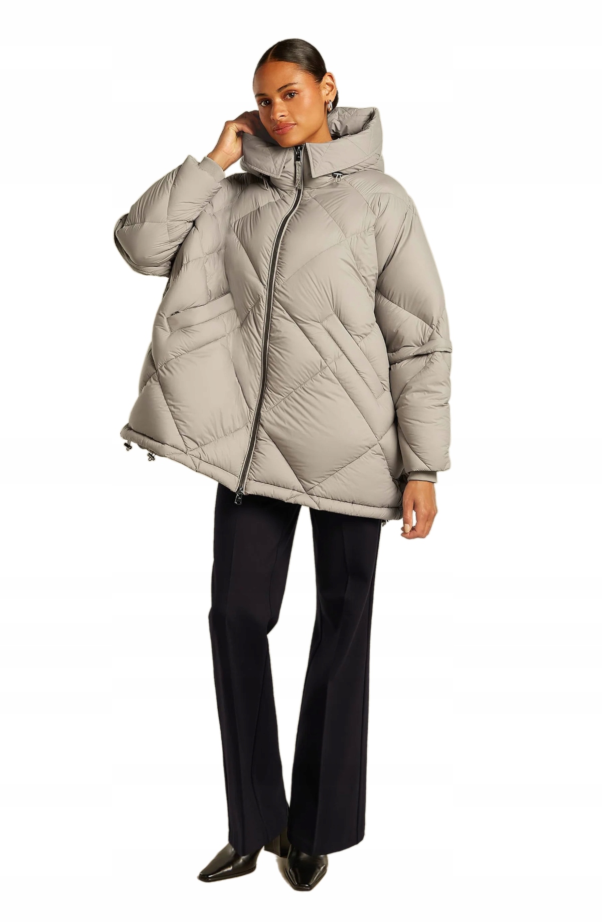 Dámská Prošívaná Vesta Oversize Široká Volná Beaumont