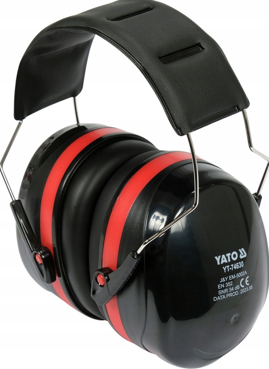 NAUSZNIKI SŁUCHAWKI TŁUMIĄCE HAŁAS OCHRONNE ROBOCZE PRZECIWHAŁASOWE 34 DB Wyrób medyczny nie