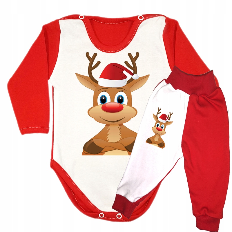 

Święta Boże Narodzenie Komplet Body 92 cm
